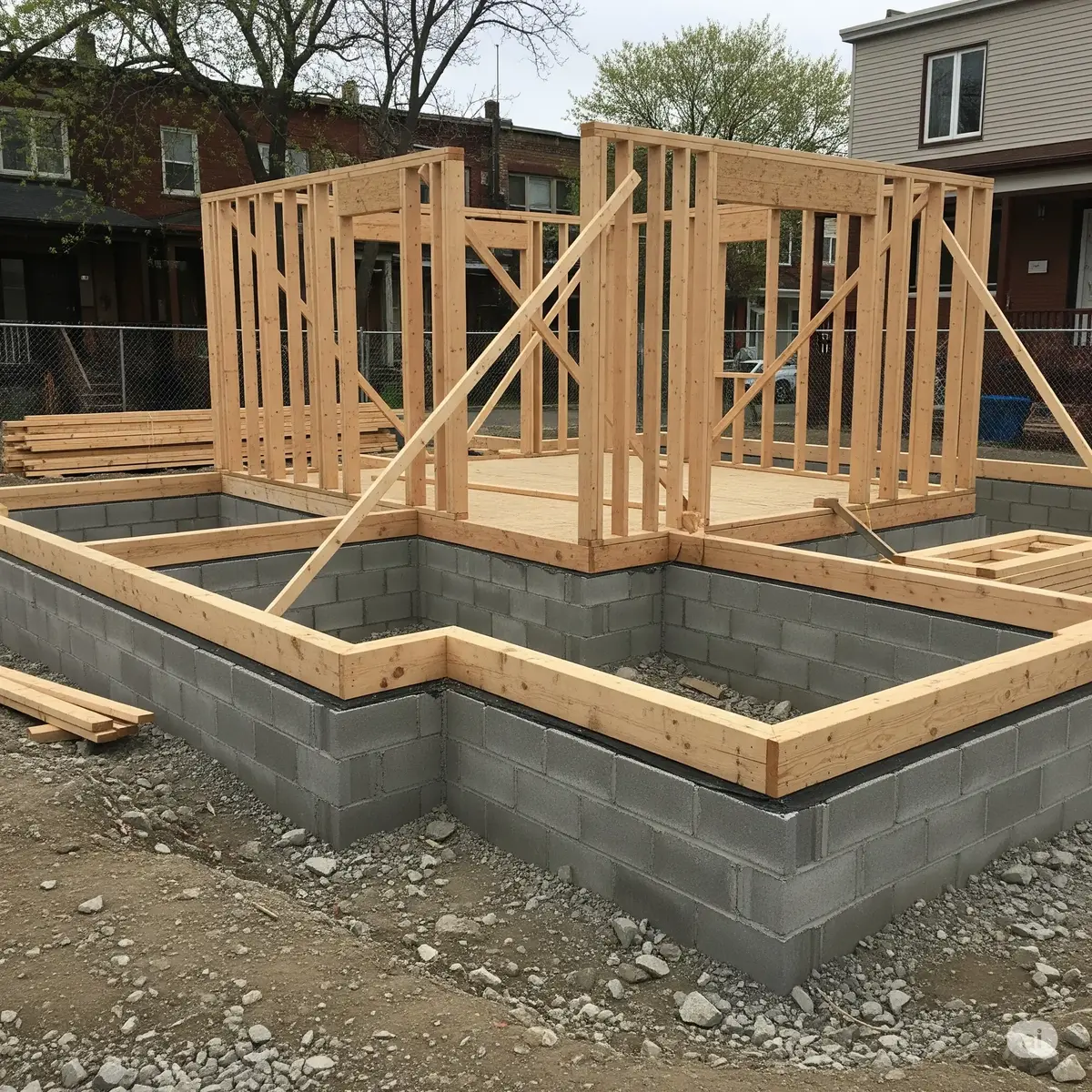 foundation and structure